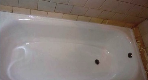 Реставрация ванны жидким акрилом | Бабушкин